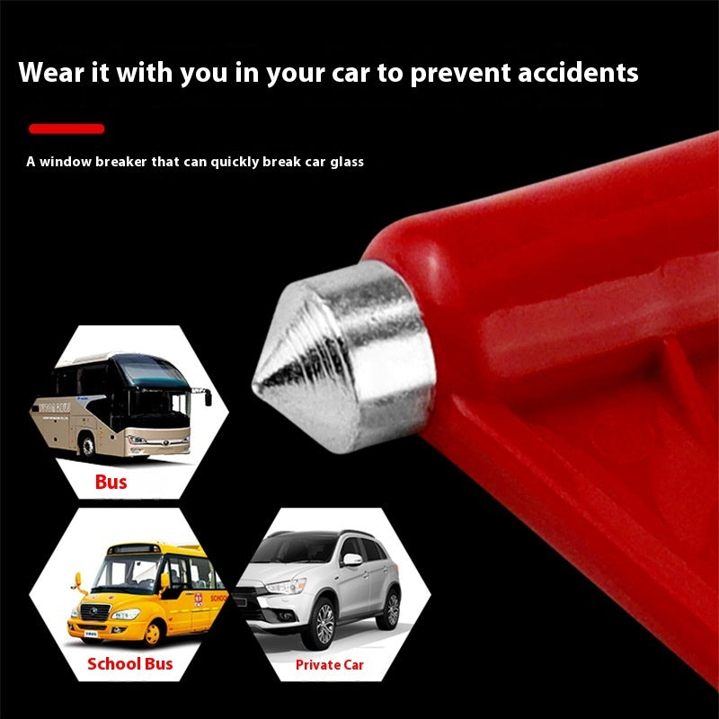 Vehicle Safety Emergency Window Breaking Machine Survival Hammer Shape