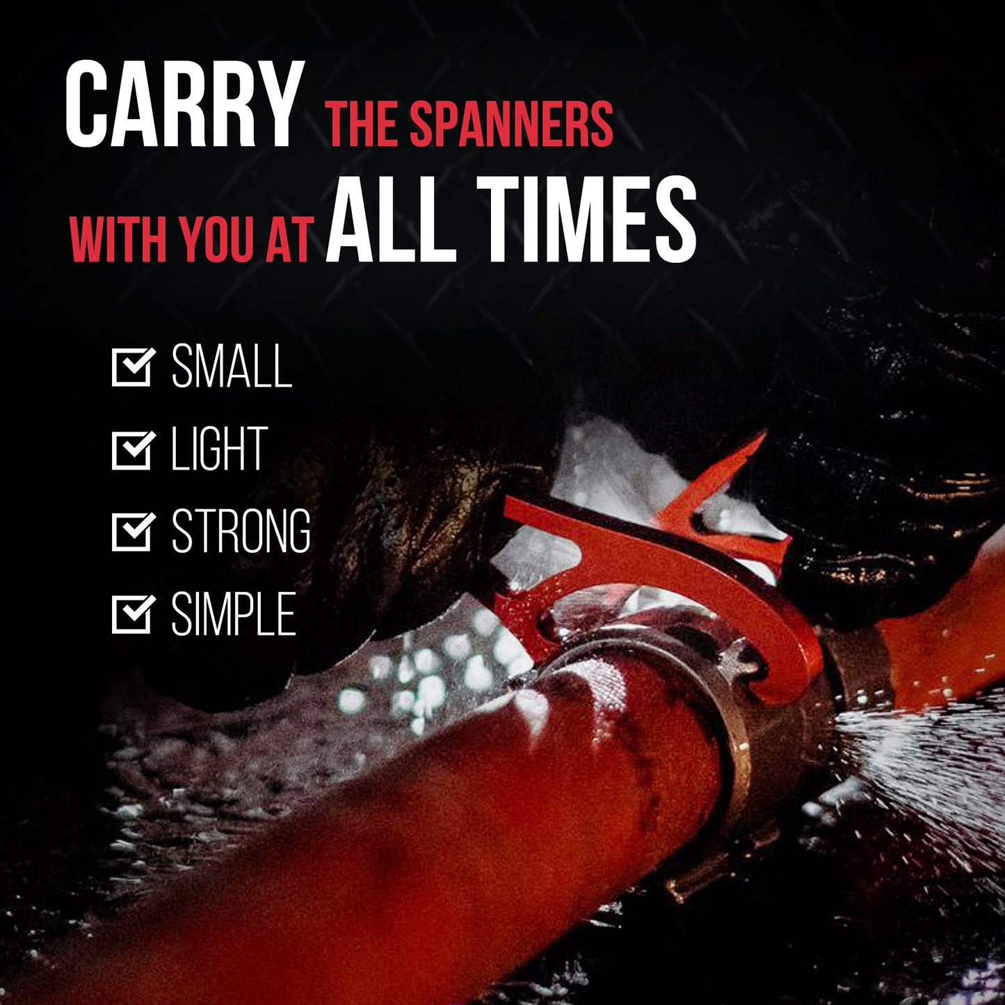 Fire Mini Wrench, Lightweight And Portable Wrench Two-piece Set