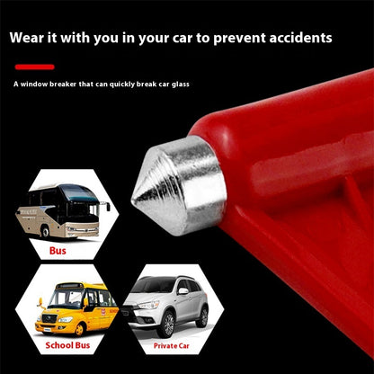 Vehicle Safety Emergency Window Breaking Machine Survival Hammer Shape