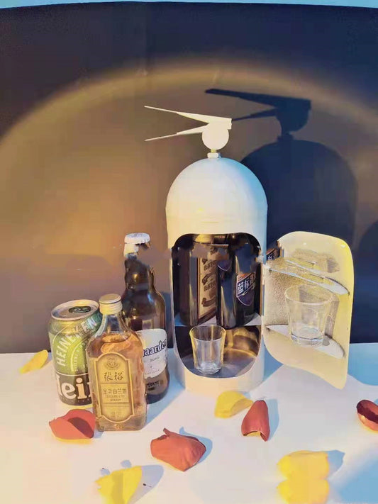 Fire Extinguisher Mini Bar Wine Box Fireman Gift