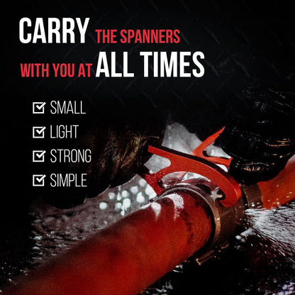 Fire Mini Wrench, Lightweight And Portable Wrench Two-piece Set