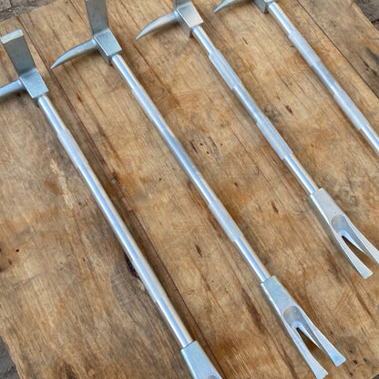 Hallogan Bar Fire Breaking Tool Carbon Steel Multifunctional