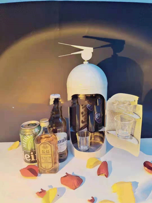 Fire Extinguisher Mini Bar Wine Box Fireman Gift