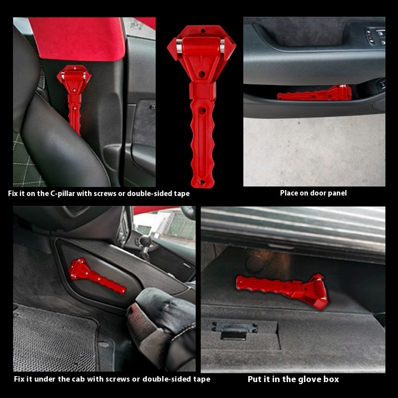 Vehicle Safety Emergency Window Breaking Machine Survival Hammer Shape